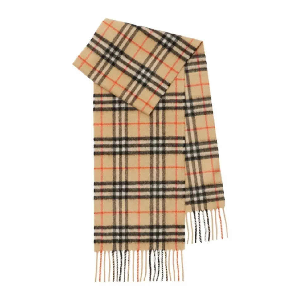 Vintage Check Cashmere Scarf