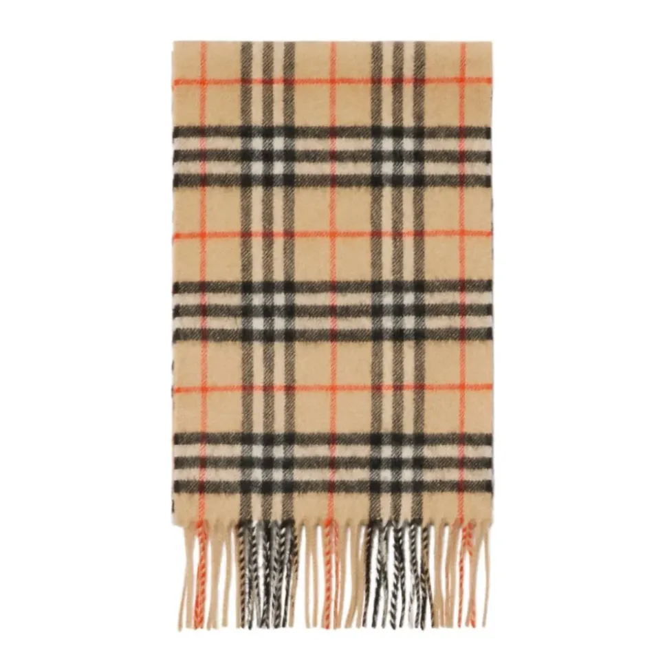 Vintage Check Cashmere Scarf