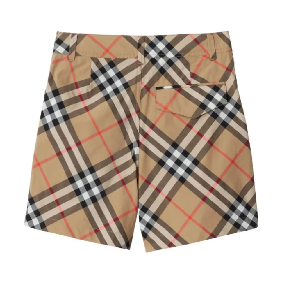 Vintage Check Kinder Shorts