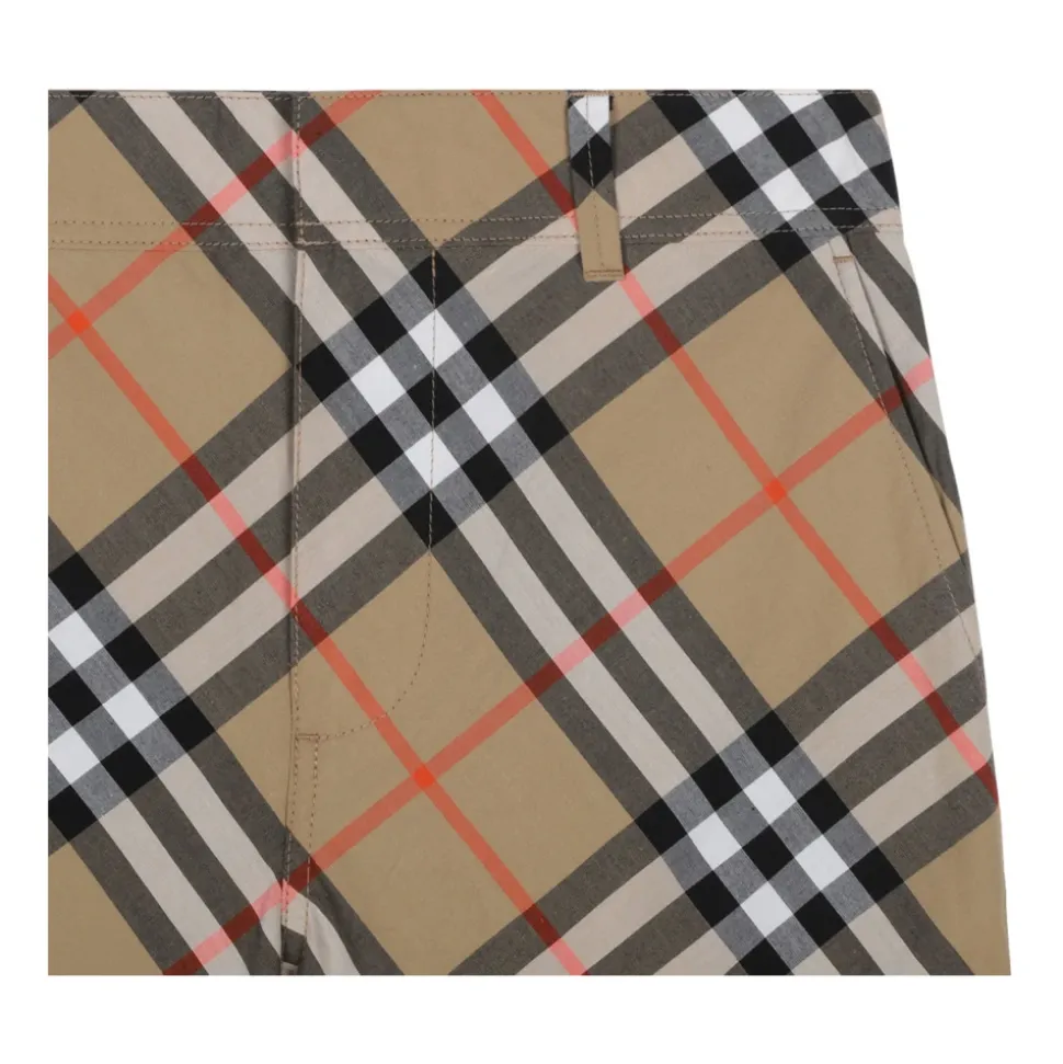 Vintage Check Shorts voor kinderen