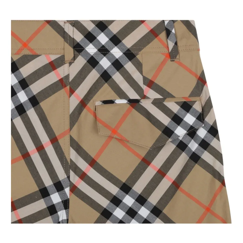 Vintage Check Shorts voor kinderen