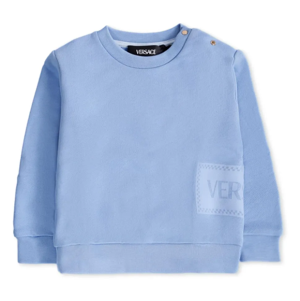 Vintage Logo Lichtblauwe Sweatshirt