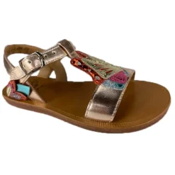 Vlinderband Platte Sandalen