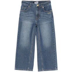 Wide Leg Teddy Bear Jeans