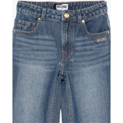 Wide Leg Teddy Bear Jeans