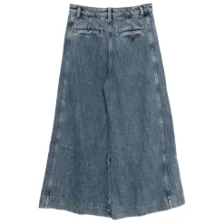 Wide-leg Comfort Denim Jeans