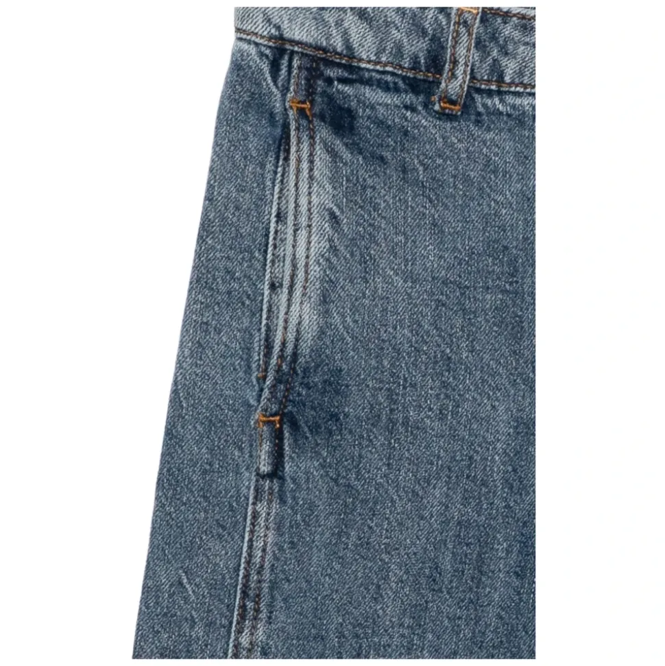 Wide-leg Comfort Denim Jeans