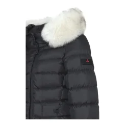 Winterjas voor meisjes met capuchon en bont