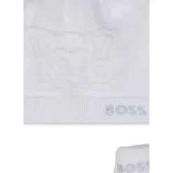 Wit Gebreide Accessoireset met Panda