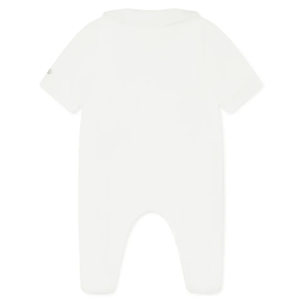 Wit Katoenen Babygrow Romper Bodysuit Set