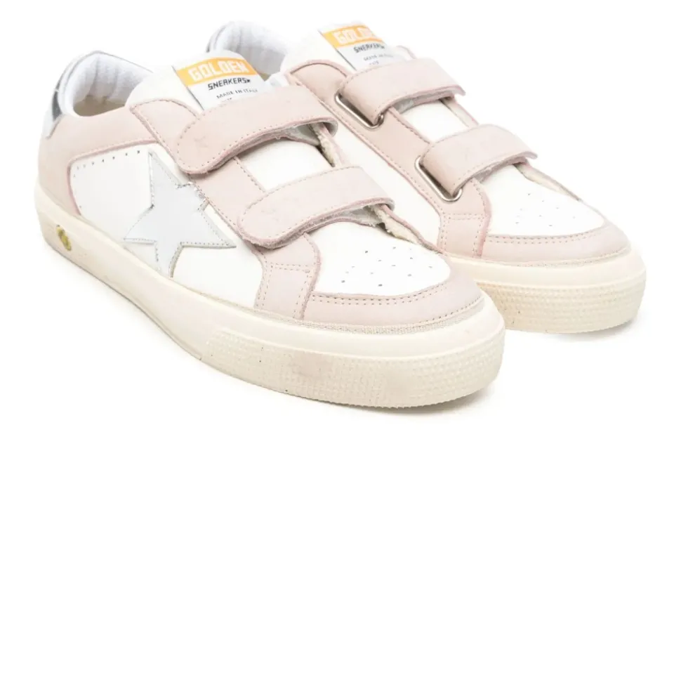 Wit Lichtroze Zilver May Schoenen