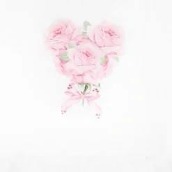 Wit Rose Print Sportset