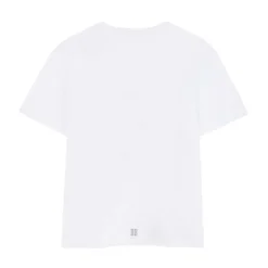 Wit T-shirt met stijlvolle print