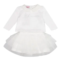 Wit Tweedelig Pak Jersey