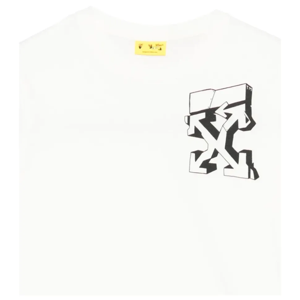 Wit Zwart T-Shirt