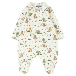 Witte Babygrow Set met Teddy Bear Print