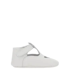 Witte balletschoenen met uitsnede