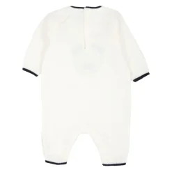 Witte Beer Jurk met Knoopsluiting