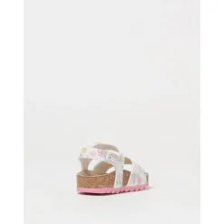Witte Bloemen Kurk Sandalen voor Kinderen