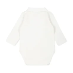 Witte Body met Lange Mouwen