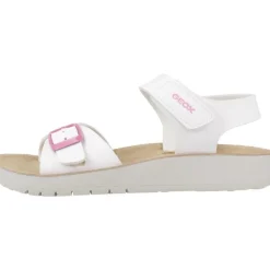 Witte en Roze Zomer Sandalen