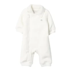 Witte Fleece Sneeuwpak voor baby's