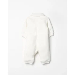 Witte Fleece Sneeuwpak voor baby's