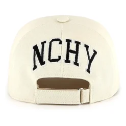 Witte Geborduurde Logo Katoenen Pet