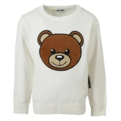 Witte Gebreide Trui voor Kinderen