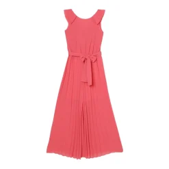 Witte Geplooide Jumpsuit voor Kinderen