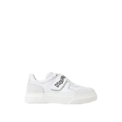 Witte Hook and Loop Sneakers