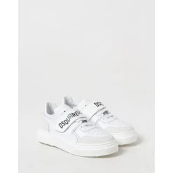 Witte Hook and Loop Sneakers