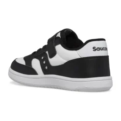 Witte Jazz Court Sneaker met Zwarte Details