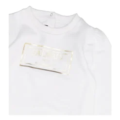 Witte Jurk met Lange Mouwen