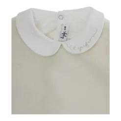 Witte Jurk Set T-Shirt+Salopette