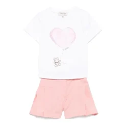 Witte Jurken met Print Illustratie