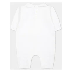 Witte Katoenen Vlecht Jurk