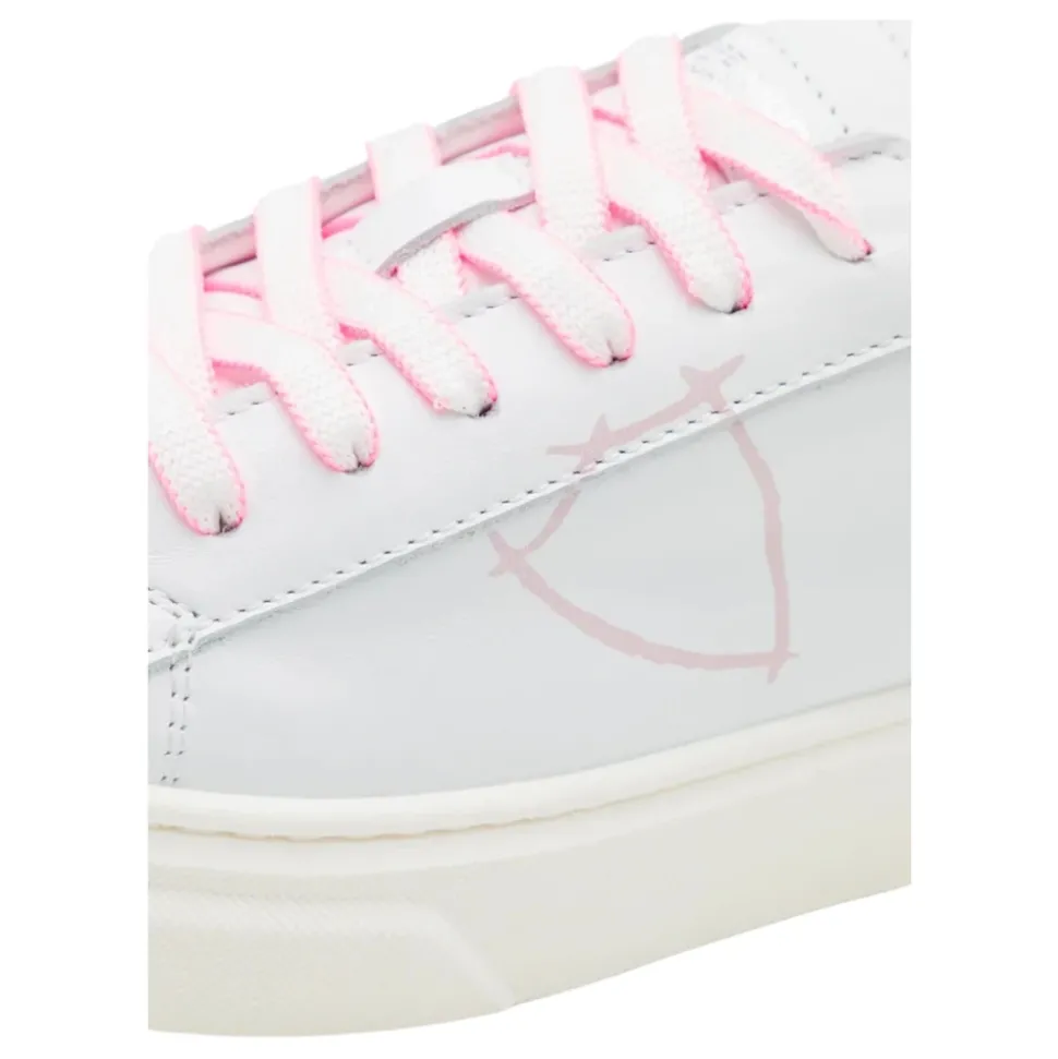 Witte Kids Sneakers Low-Top Platform