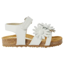 Witte Lage Sandalen