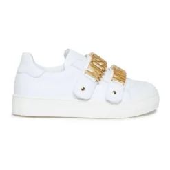 Witte lage sneakers voor kinderen
