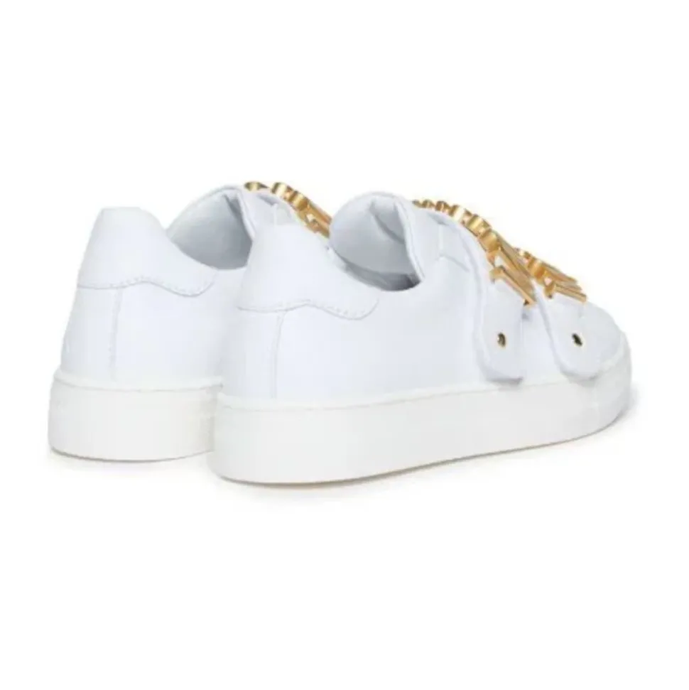 Witte lage sneakers voor kinderen