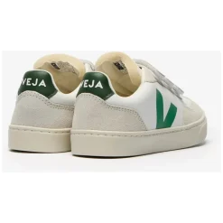 Witte Leren Kleine V-90 Sneakers