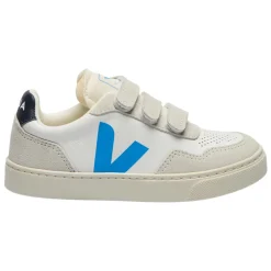 Witte Leren Kleine V-90 Sneakers