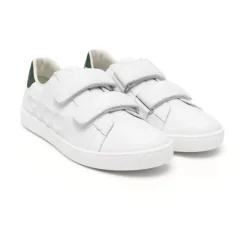 Witte leren sneakers
