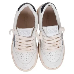 Witte Leren Sneakers met Iconische Details