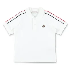 Witte Overall met Tricolour Afwerking