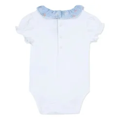 Witte Peter Pan Kraag Top