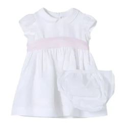 Witte Romper met Peter Pan-kraag