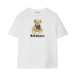 Witte Ronde Hals Korte Mouwen T-shirt