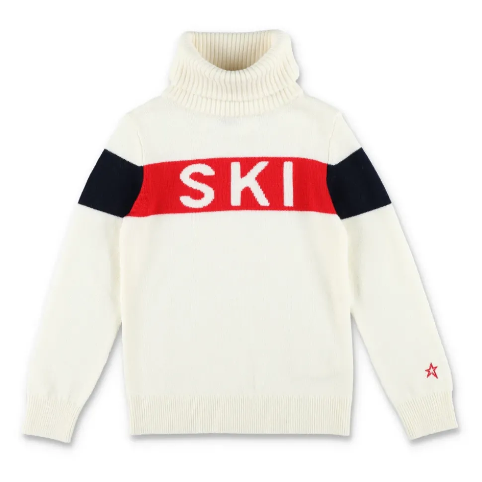 Witte Ski Gebreide Kleding AW24